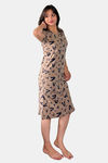Sweetmoon Long T Shirt Nightdress - Brown — thumbnail 3